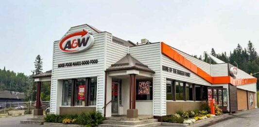 Kenora A&W Extensively Damaged by Fire; Everyone Escapes Safely Kenora A&W in better days before the fire