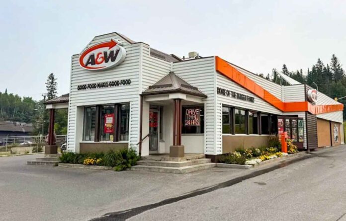 Kenora A&W in better days before the fire Kenora A&W in better days before the fire