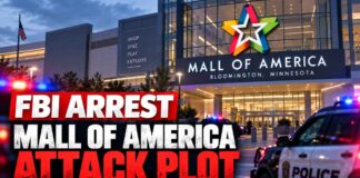 FBI arrests an 18-year-old Minnesota man over an alleged ISIS-inspired Mall of America shooting plot NetNewsLedger, international news, Mall of America, Minnesota, FBI, U.S. Department of Justice, alleged terror plot, ISIS, Bloomington, Sheikhdoon Abdullahi Mohamud