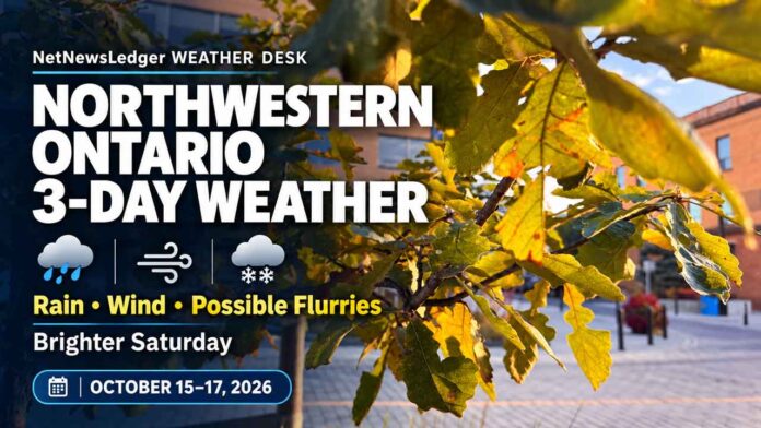 Northwestern-Ontario-Three-Day-Weather Northwestern Ontario Weather, Thunder Bay, Kenora, Dryden, Fort Frances, Atikokan, Ignace, Sioux Lookout, Red Lake, Ear Falls, Terrace Bay, Marathon, October Weather, Environment Canada