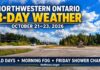 Northwestern Ontario Weather: Sunny Breaks, Foggy Nights and Friday Showers Northwestern Ontario Weather
