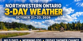 Northwestern Ontario Weather: Sunny Breaks, Foggy Nights and Friday Showers Northwestern Ontario Weather