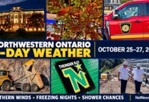 Northwestern Ontario’s October 25–27 forecast brings northern wind warnings Northern Ontario Weather