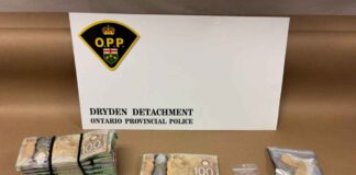 Wabigoon Traffic Stop Leads to Cash Seizure and Charges Against Two Winnipeg Residents Wabigoon, Dryden OPP, Northwestern Ontario, regional crime, Winnipeg, drug investigation, cash seizure, Ontario Provincial Police