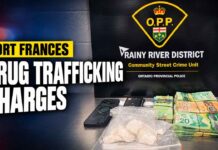 Hamilton Resident Faces Cocaine and Fentanyl Trafficking Charges in Fort Frances A 19-year-old Hamilton resident faces cocaine and fentanyl trafficking charges following an OPP investigation and arrest in Fort Frances