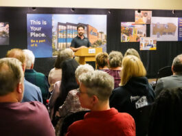 Waverley Library Renovation Fully Funded as Ottawa Announces $1 Million Grant CEO Richard Togman presents the renovation plans to the public.