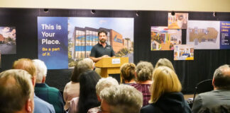 Waverley Library Renovation Fully Funded as Ottawa Announces $1 Million Grant CEO Richard Togman presents the renovation plans to the public.