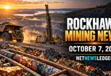 RockHawks Mining News Update for October 7, 2026 October 7 2026 RockHawks Mining Update
