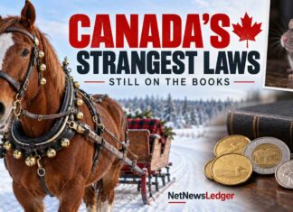 Sleigh Bells, Pet Rats and Pocket Change: Six Unusual Canadian Laws Still on the Books Canadian Laws that are still in effect