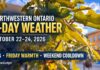 Northwestern Ontario Weather: Fog, Friday Warmth and a Weekend Cooldown Weather
