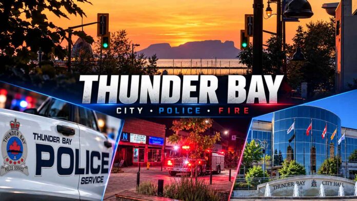 Thunder-Bay-City-News-Montage Thunder Bay Fire Rescue Police City Hall
