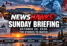 NetNewsLedger NewsHawks’ October 25, 2026 briefing – latest Global headlines, Canadian tariffs, First Nations, Regional Mining October 25 2026 - NewsHawks Update