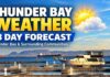 Thunder Bay Weather October 24–26: Warm Saturday, Showers and Thunderstorm Risk Thunder Bay weather forecast
