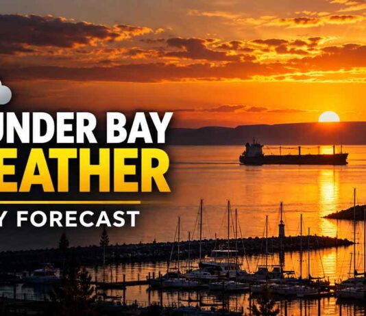 Thunder Bay’s October 23–25 weekend forecast brings mild temperatures, a Saturday shower and thunderstorm risk Thunder Bay Weather