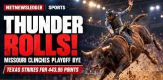 PBR – Thunder Rolls to Playoff Bye as Rattlers Strike for Historic PBR Score Missouri Thunder clinch a playoff bye with a perfect game as Texas Rattlers post a historic score on a record-setting PBR Teams night in Belmont Park, New York