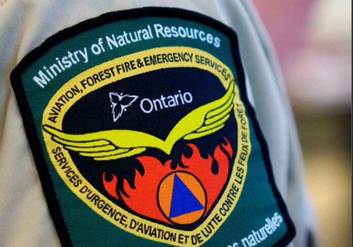 Wildfire-Rangers-patch Eight wildland fires remain active in Northwestern Ontario on October 15, 2026. No new fires were confirmed, and the regional fire hazard remains low