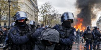 At least 1,800 arrested after protests sweep France The scale of the arrests points to the intensity of unrest that gripped cities and towns throughout France