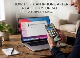 How to Fix an iPhone After a Failed iOS Update iPhone fix